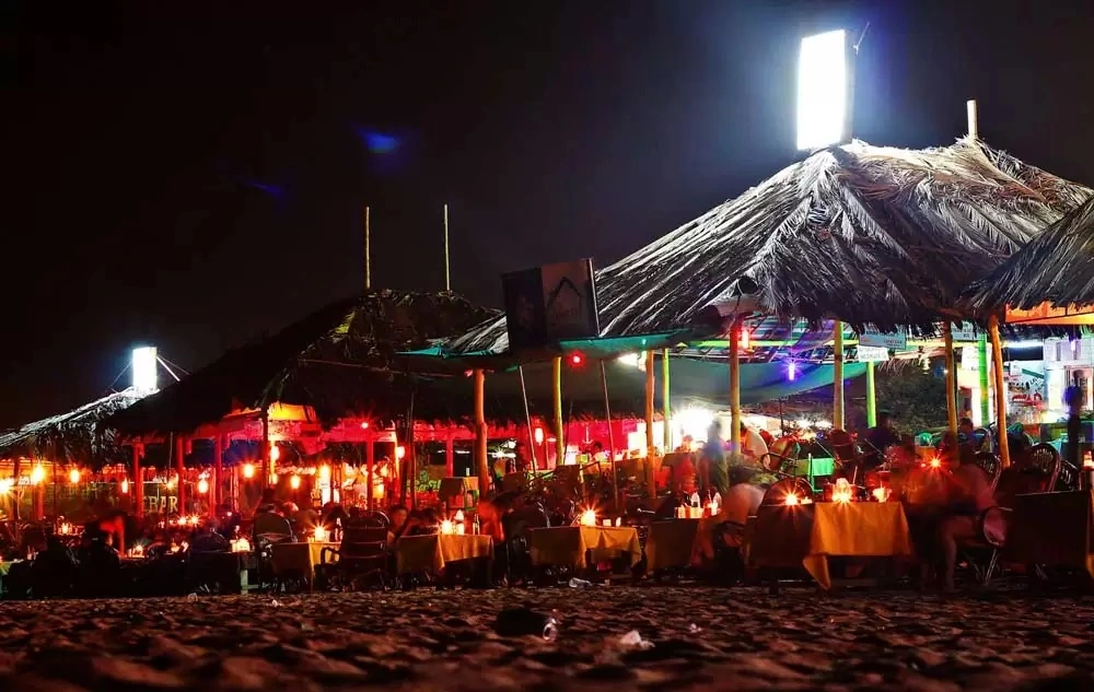 Goa Beach Night